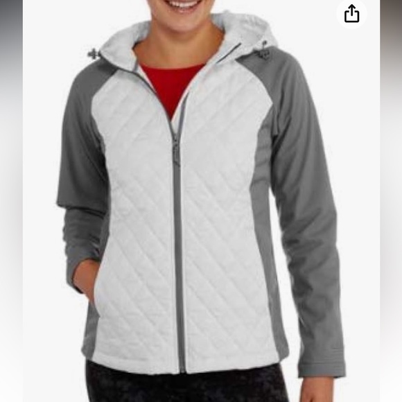 Free Tech Jackets & Coats Free Tech Womens Hoodie Quilted Jacket